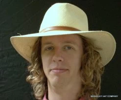 Wide Brim Panama Hat - The Aussie