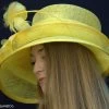 Show Stopper Derby Hat In Yellow