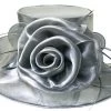Easy Travelling Kentucky Derby Hat In Grey