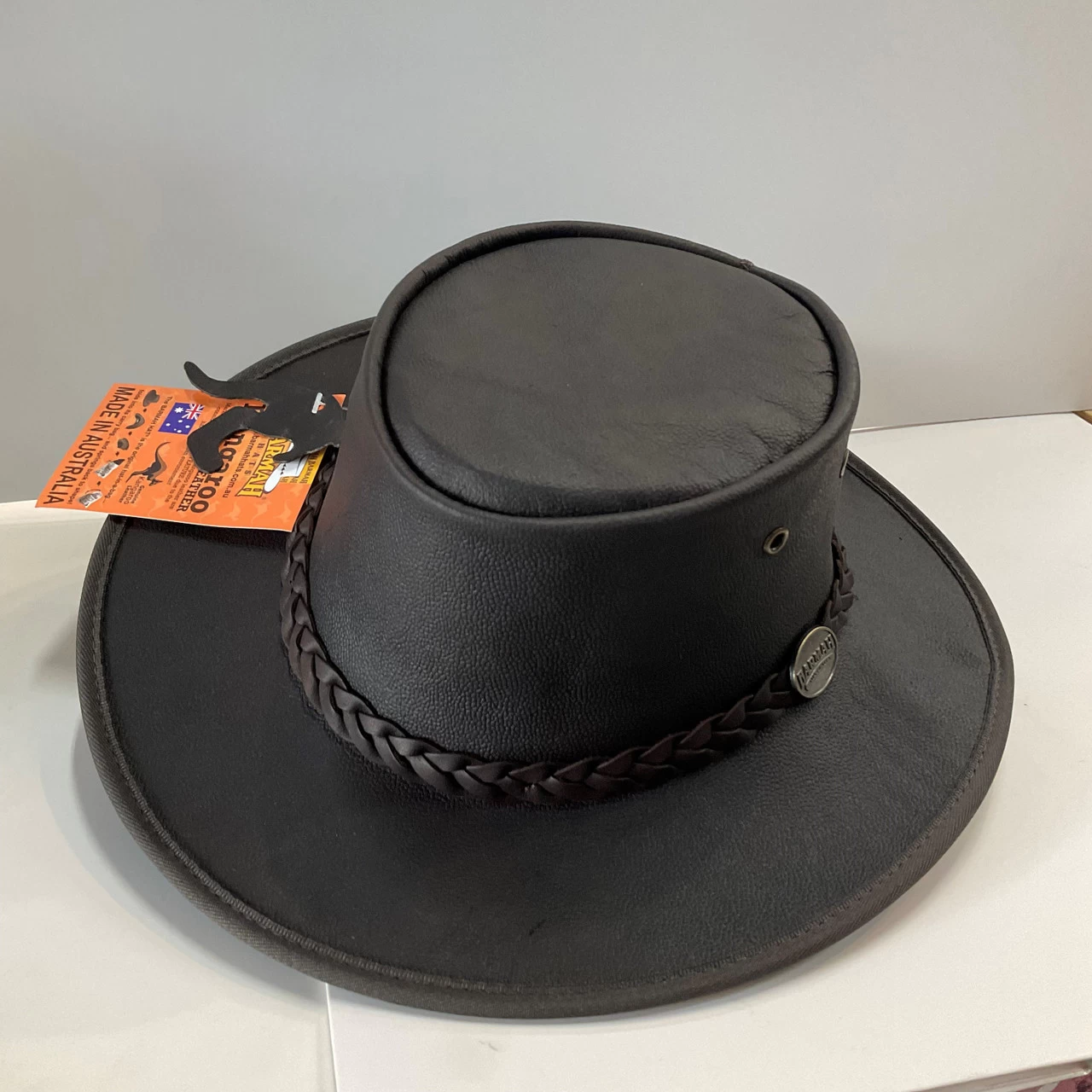 Sundrowner Roo Leather By Barmah - Berkeley Hat Company - Image 2