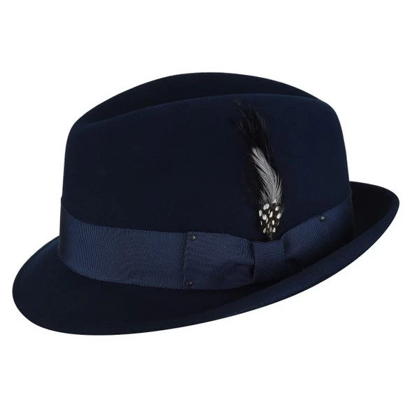 Soft Wool Fedora Hat 2 Inch Brim - Image 5