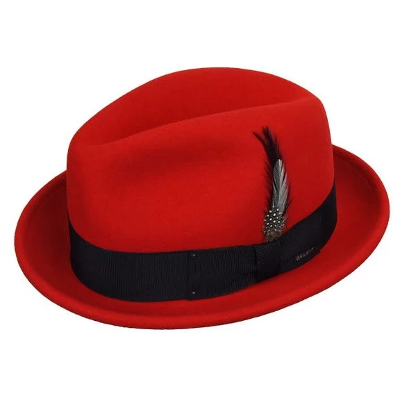 Soft Wool Fedora Hat 2 Inch Brim - Image 4
