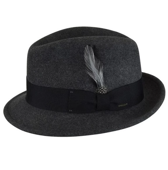 Soft Wool Fedora Hat 2 Inch Brim - Image 7