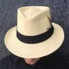 Taylor Natural Panama Teardrop Crown Fedora