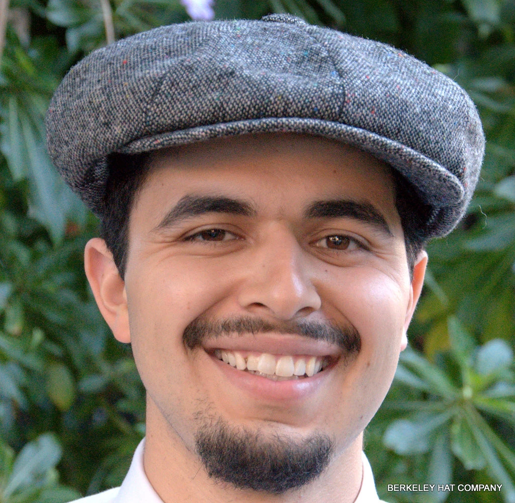 Cabbie Cap, Tweed 8 Quarter - Image 2