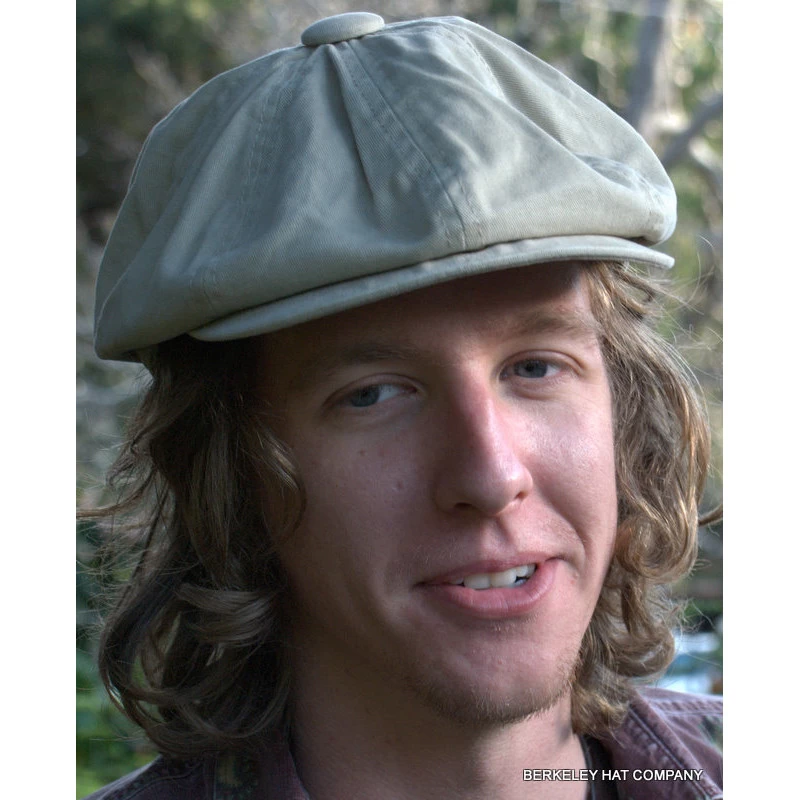 Cotton Cabbie Section Cap - Image 2