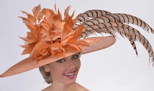 Caramel Gold Cup Derby Hat