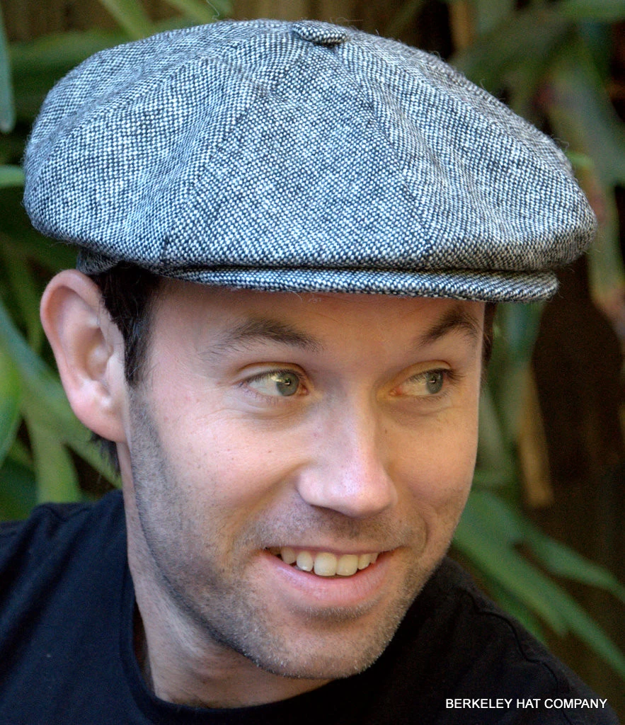 Irish Motoring Cap Salt And Pepper