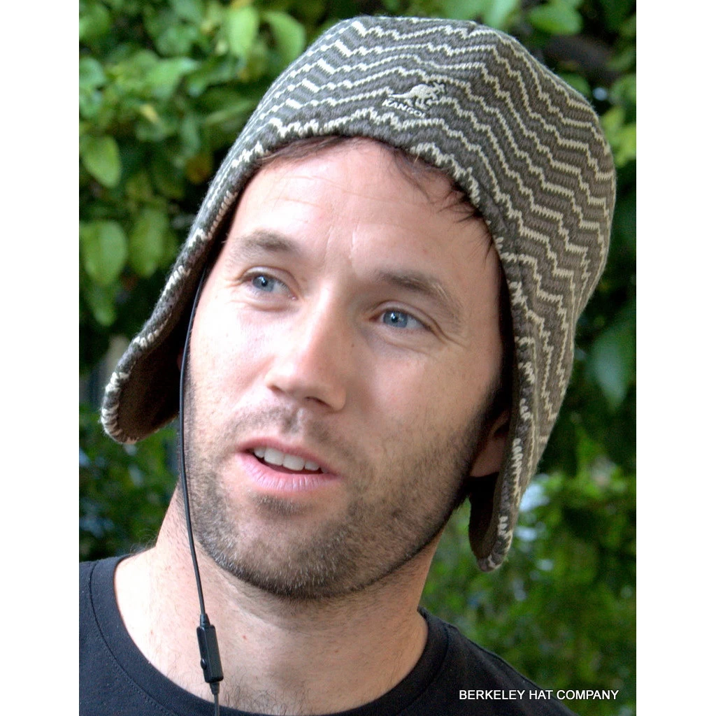 Kangol Headphone Aerial7 Sound Disk Earflap Hat