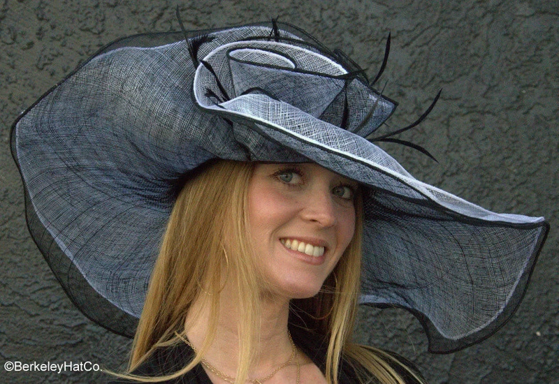Soft Straw Hat For The Kentucky Derby