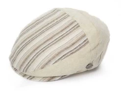 Linen Ivy Cap, Striped