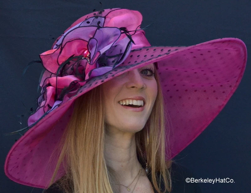 Packable Hat For The Kentucky Derby