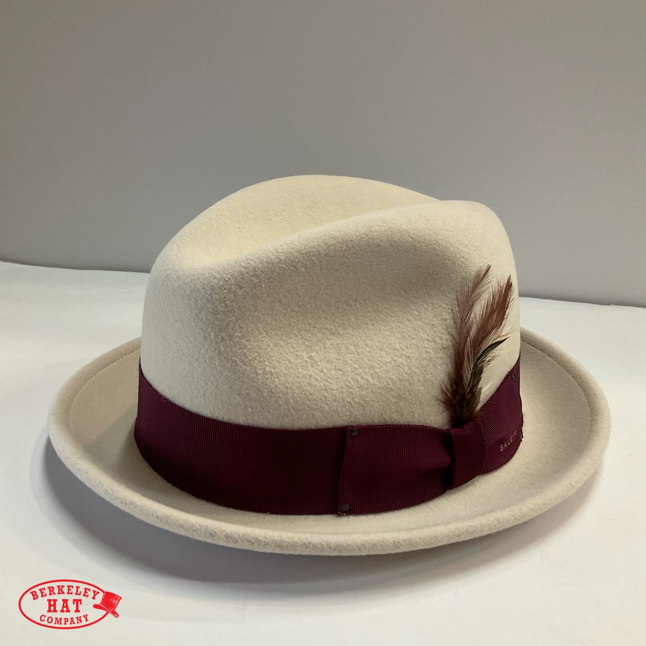 Soft Wool Fedora Hat 2 Inch Brim - Image 9