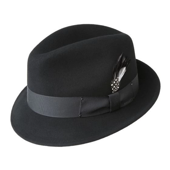 Soft Wool Fedora Hat 2 Inch Brim - Image 2