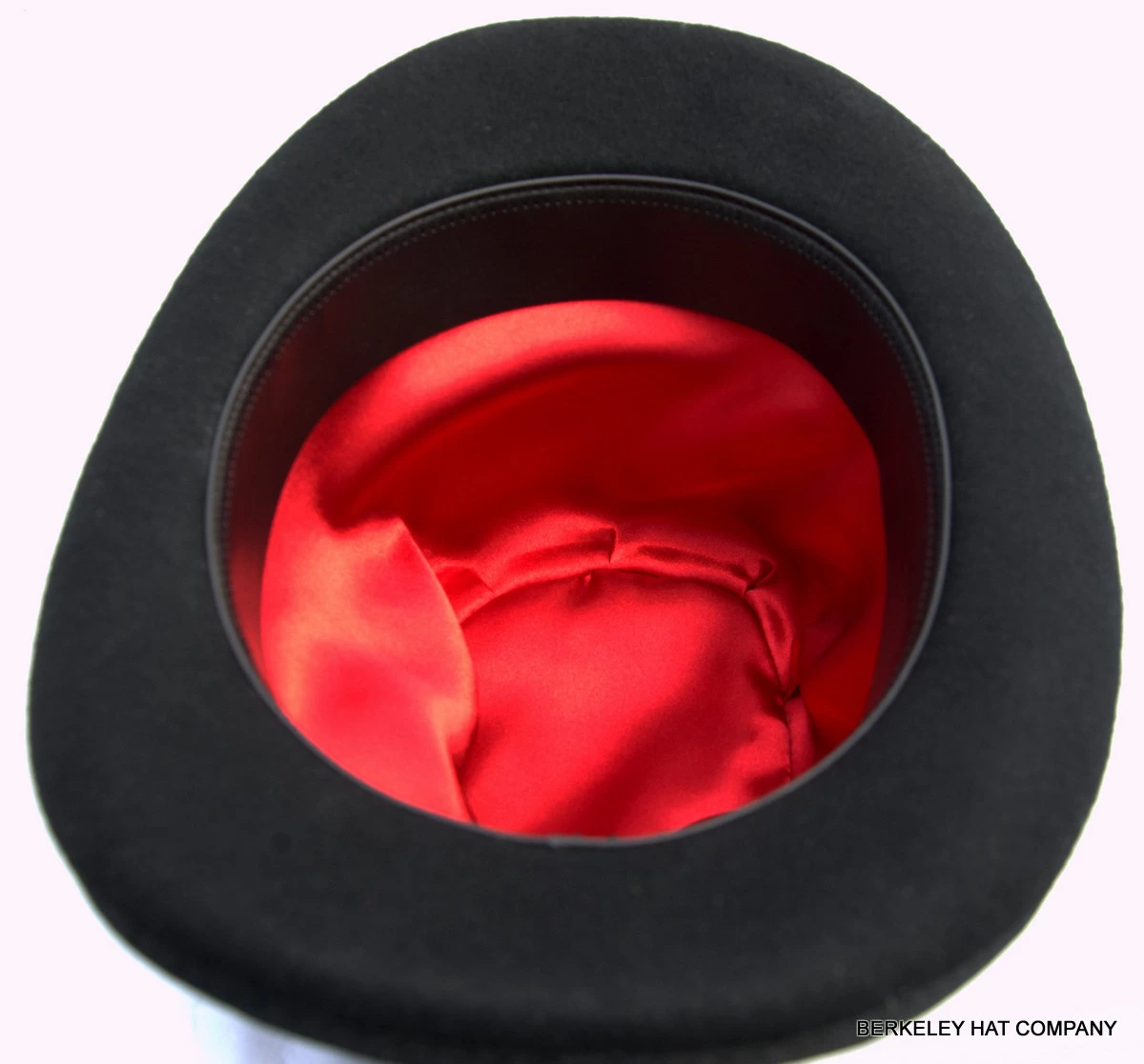 Steam Punk Black Wool Top Hat With Gear Charms - Image 2