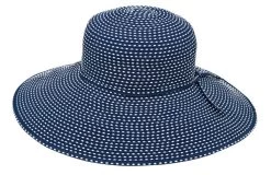 Wide Brim Women's Ribbon Hat