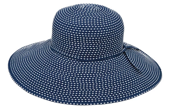 Wide Brim Women's Ribbon Hat