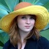 Women's Ribbon Hat, Two Tone